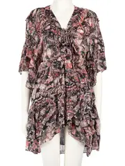 Abstract Printed Pattern Dress
