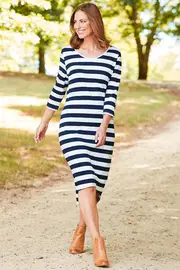 The High Low Midi Dress--BIRDK-352