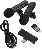 ZUNOXAZ Wireless Microphone for Live Streaming Interviews and Filming Noise Cancelling Versatile Use Enhanced Sound Clarity for Content Creators