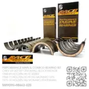 MAIN & CONROD BEARINGS -0.020" SBC V8 307-327-350 [HOLDEN HK-HT-HG MONARO/GTS]