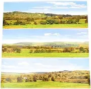 Gaugemaster Model Railway Valley Backscene (Large) - 2744 x 304 mm - OO & Larger Scales