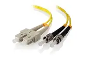 Alogic 0.5m SC-ST Single Mode Duplex LSZH Fibre Cable 09/125 OS2 [SCST-0.5-OS2]