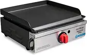 Camp Chef VersaTop - Flat Top Tabletop Grill - Gas Griddle for Outdoor Cooking & Camping Gear - Compatible with 14" Accessories