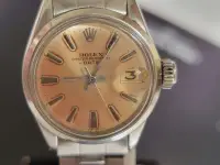 在飛比找Yahoo!奇摩拍賣優惠-☆  勞力士 Rolex  6516 全鋼日曆自動上鏈 機械