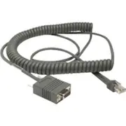 Zebra CABLE - RS232: DB9 FEMALE CONNECTOR 12FT. (3.6M) COILED TXD ON 2 - CBA-R03-C12PAR