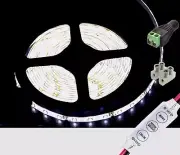 LED Strips Waterproof 12V Cool White 3528 SMD 300Led Strip Lights Car Boat 5M