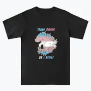 TRANS RIGHTS OR I BITES! Silvandar T-shirt