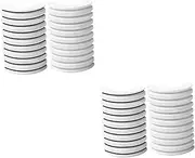 HONMEET 2sets Self-adhesive Strip Lash Glue Easy Apply for False Lashes Adhesive Strips for Extensions 2boxes*2