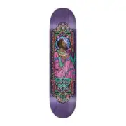Dirty Ghetto Kids "Ghettos Disciples Quise" Skateboard (Purple) 8.38" Deck