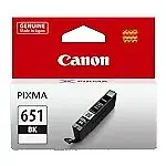 CANON CLI-651 ORIGINAL BLACK INK CARTRIDGE Suits Pixma iP7260 / MG5460 / MG6360