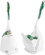 Libman Designer Bowl Brush and Caddy - 2-Pack of The Uniquely Designed, Quality-Made Toilet Cleaning Set