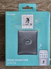 Fujifilm Instax Square Link Smartphone Printer - Midnight Green