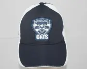 AFL Geelong Cats Football Club Baseball Cap Supporters OSFM BNWT Snapback