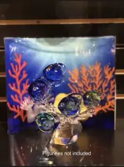 swarovski fish aquatic Crystal display large