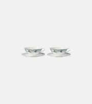 [Serax] Serax x Marni Blossom Milk set of 2 teacups and saucers