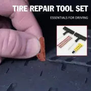 Set Car Tire Repair Tool Tyre Repair Kit Puncture Plug Rubber Strips Motorcycle