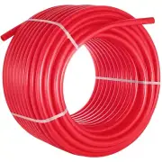Happybuy 5/8 Inch x 500Ft PEX Tubing Oxygen Barrier O2 EVOH Pex-B Red Radiant...