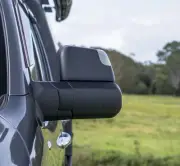 MSA 4X4 Towing Mirrors for Isuzu DMAX/Colorado-Black. 2012-09/2020 Manual, No In