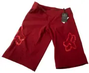 Fox Racing MTB Shorts (UA1) Chili Red Defend (JSF6) New NWT 34 Bicycle S22972