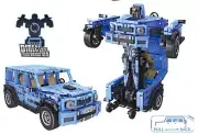 Forange FC9119 Transformer Blue Building Block 968pcs Toy Kit New Sealed