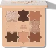 SHEGLAM 8-Color Shimmer Matte Eyeshadow Palette Smooth Blendable Jazy Jigsaw Eyeshadow Palette-Hued in Nude