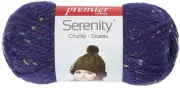 3 Pack Premier Serenity Chunky Tweed Yarn-Eclipse DN900-3