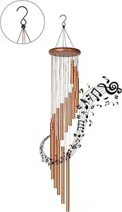 Wind Chimes Outdoor Garden Decor - Large Metal Wind Chimes Aluminum Alloy Tubes