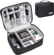 Electronic Organizer Travel Case, Small Travel Cord Organizer Case Portable W...