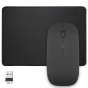 Non-Slip Mouse Pad & USB-C Dual Wireless Mouse For Macbook Pro 14 16 A2442 A2485