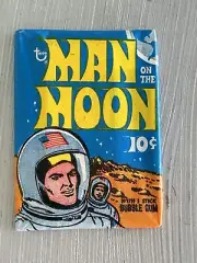 1969 Topps MAN ON THE MOON Wax Pack Factory Sealed