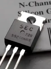 N-Channel Enhancement Mode Silicon Gate 60V 60A 60N06 Advanced Power Mosfet