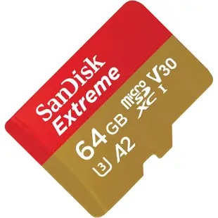 【限時免運】SanDisk QA064 64GB 讀170寫80 Extreme Micro SDXC 記憶卡 無轉接卡 64G