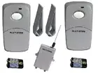 Gate Opener Receiver Garage Remote Control Kit Clicker Gate 2 Transmitter 10 dip