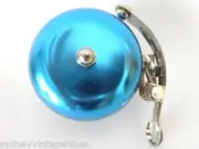 BLUE VINTAGE RETRO BICYCLE BELL TOURING MTB LADIES MENS BIKES OLD SCHOOL BMX