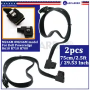 2pcs M246M 0M246M SAS-A SAS-B SATA Cable Raid Controller For Dell R610 R710 H700