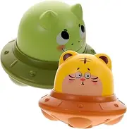 Educational Pull Back Flying Saucer Car Toys for Boys Interactive Toys Set Plastic for Boys and Girls Toddler Car