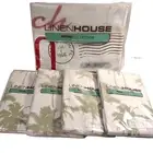 Linen House Vintage Collections QS Miami Pink Quilt Cover Set 4 Euro Pillowcases