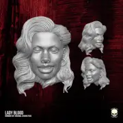 Lady Blood female vampire v2 van helsing strigoi custom head for action figures