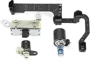 XTevu Automotive Automatic Transmission Filter Kits,4Pcs Transmission Solenoid Valve Kit Fit Compatible for Ford E150 E250 E350 F150 2005-2008 4R70W 4R75W