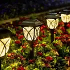 Warm White Solar Lights Outdoor Waterproof, 6 Pack LED Solar Garden Lights decor