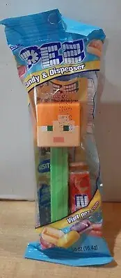 2024 PEZ Minecraft: Alex ~ New In Package