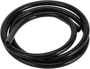 Silicone Vacuum Hose Motor 6.6 ft 1/4 Inch 6 mm ID 2.5 mm Thick Car Automotive Vacuum Hose Silicone Black High Temperature