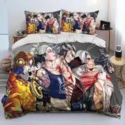 a1492 Bed Sheets Record of Ragnarok Comforter Bedding Set Duvet Cover Bed Set Quilt Cover Pillowcase Bedding Set3-Piece Bedding Set (1 Duvet Cover