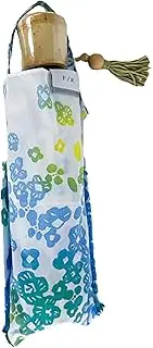 [ローズ産業] Rose Industry 63501504 Women's 19.7 inches (50 cm) Mini Folding Umbrella, T/C, For Rain or Shine, Shin