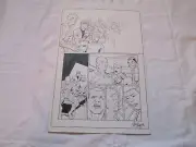 Marvel Comics X-Men Forever Kevin Maguire Issue 5 Page 9 Original Comic Art