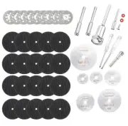 32Pcs Mini Circular Saw Blade Set Resin Wheels Diamond Cutting Discs Rotary Tool