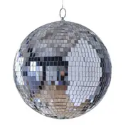 Disco Ball Silver 30 cm Hanging Party Decorations Supplies Dance Stage Mirror