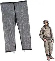 Toddmomy Mosquito Hiking Pants Pouch Camping Pants Fine Mesh Adjustable Locks Xl Insect Proof