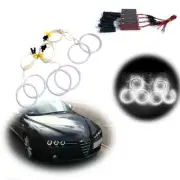 Super White CCFL LED Angel Eyes Halo Rings Headlights For Alfa Romeo 159 2005-11 (for: Alfa Romeo)