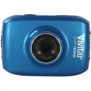 Vivitar HD Action Waterproof Camera / Camcorder - Blue DVR783HD-BLU